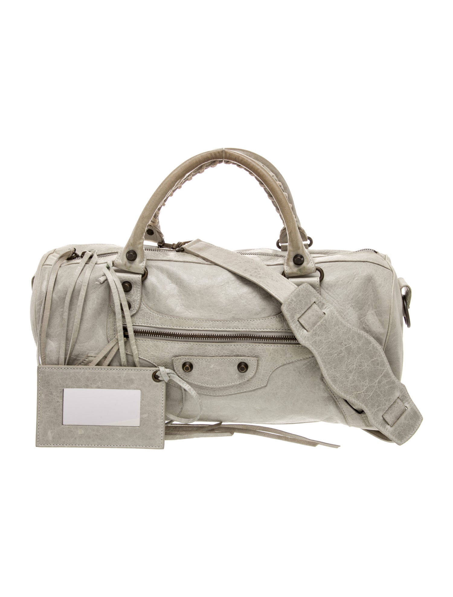 Balenciaga Leather Motocross Twiggy