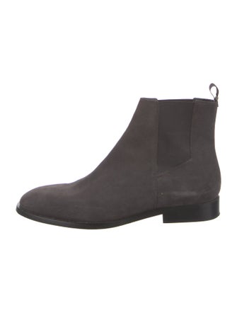 Balenciaga Suede Chelsea Boots