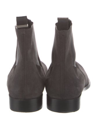 Balenciaga Suede Chelsea Boots
