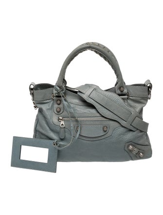 Balenciaga Leather Motocross City Giant