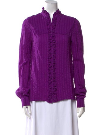 Balenciaga 2011 Silk Blouse