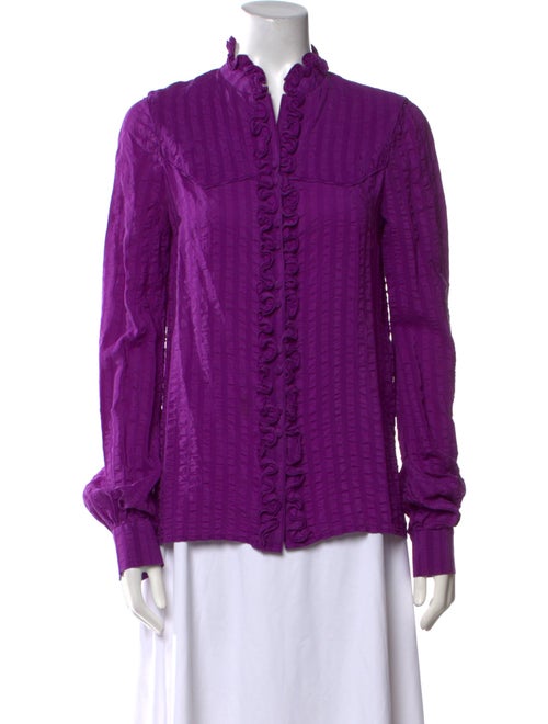 Balenciaga 2011 Silk Blouse