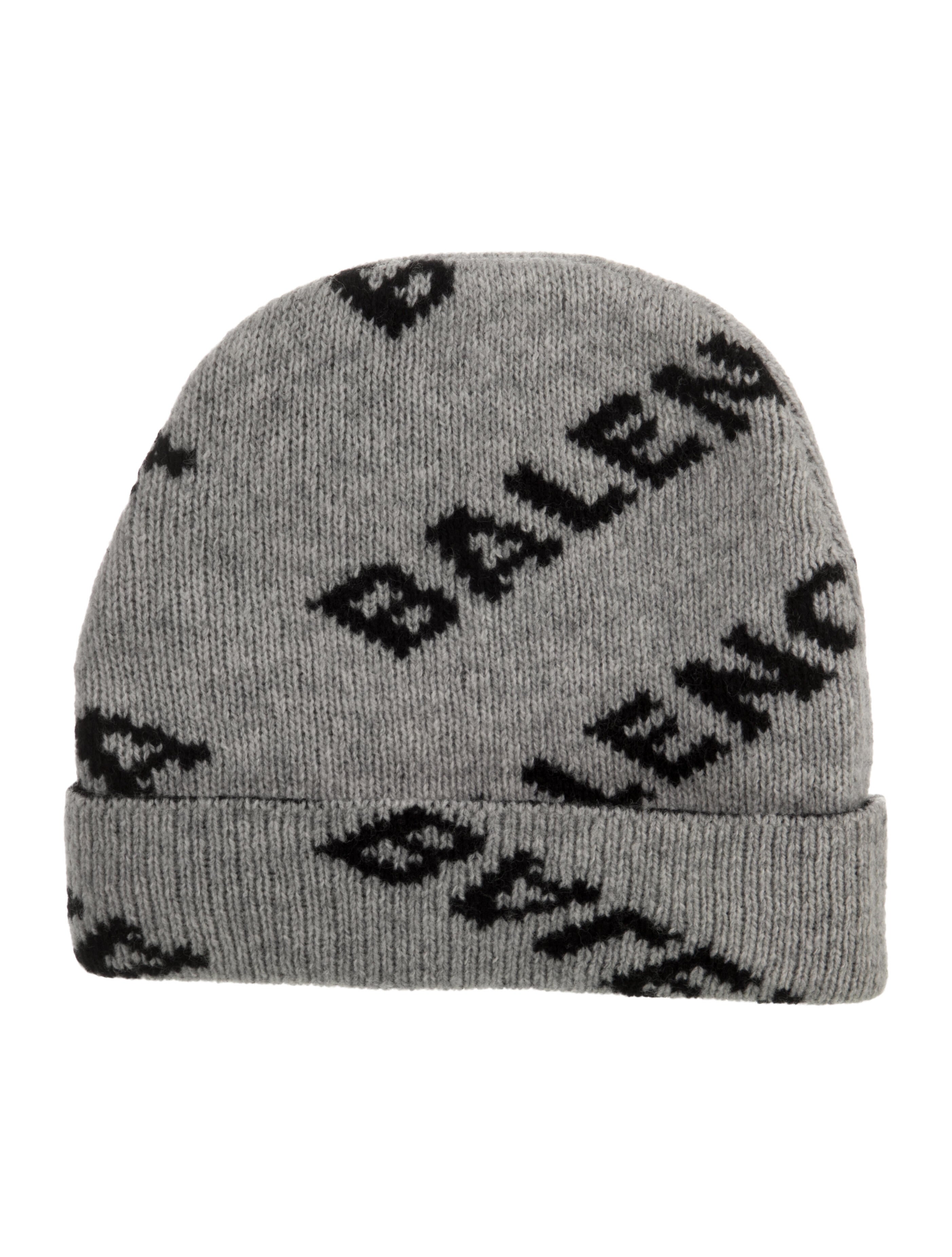 Balenciaga Virgin Wool Logo Beanie