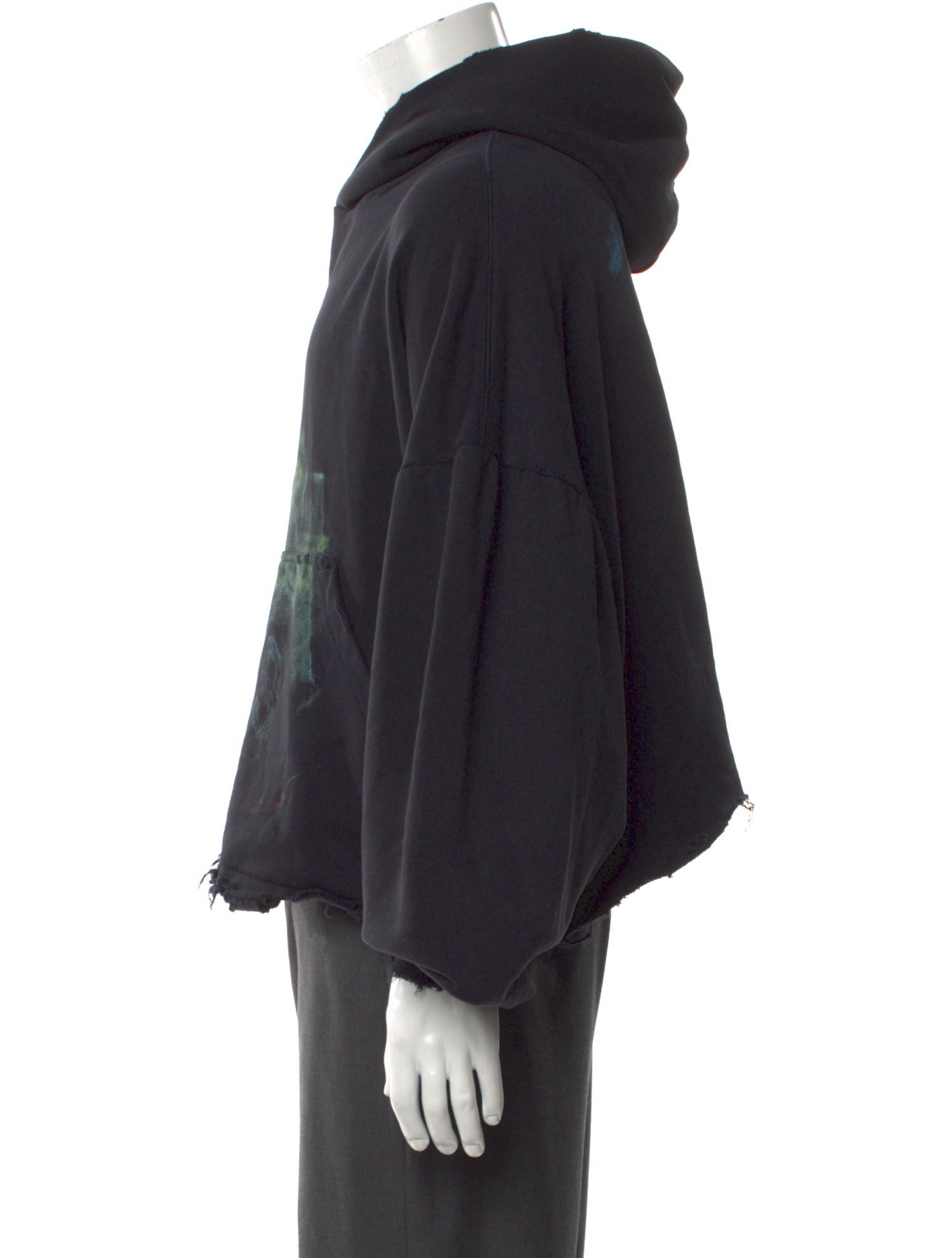 Balenciaga 2024 Graphic Print Hoodie