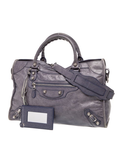 Balenciaga Leather Motocross City Giant