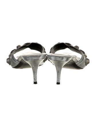 Balenciaga Leather Slides