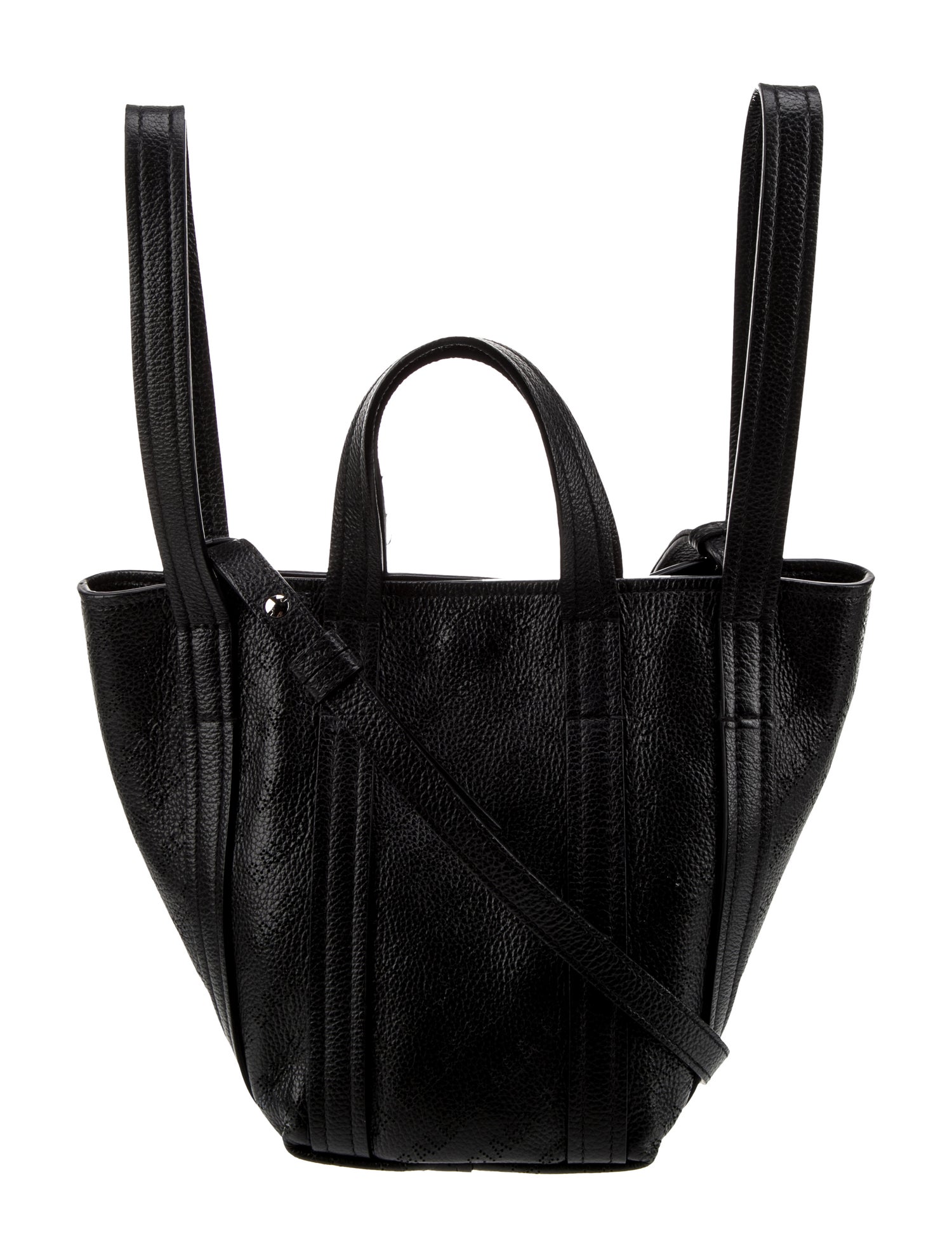 Balenciaga Leather Bucket Bag 2022