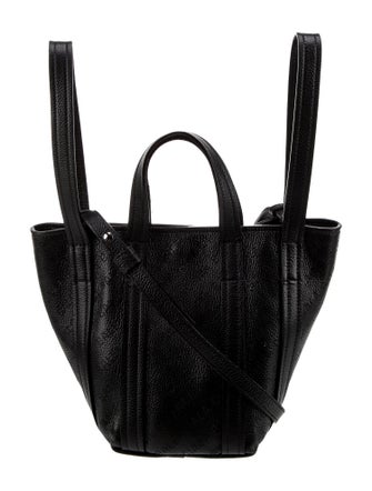 Balenciaga Leather Bucket Bag 2022