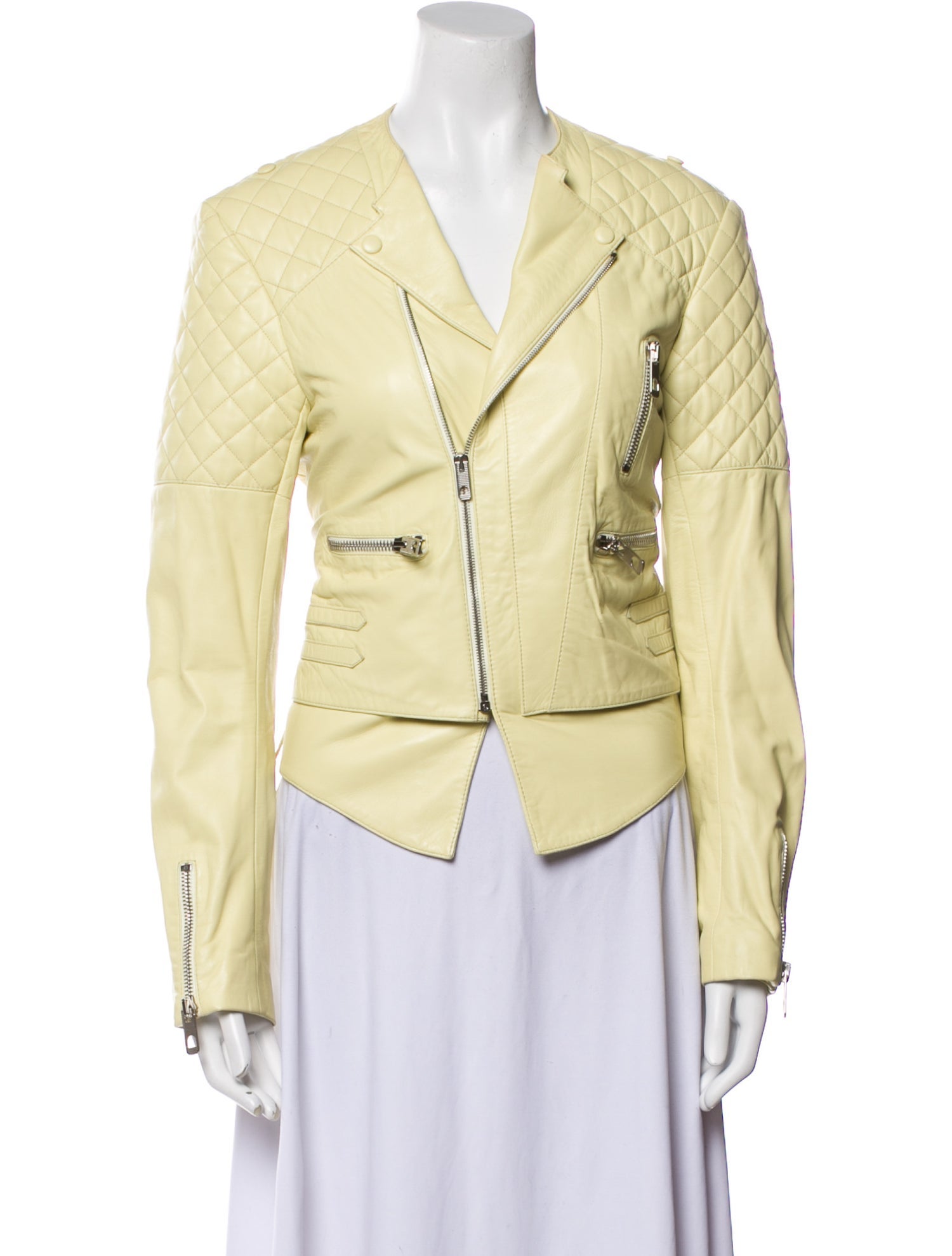 Balenciaga 2012 Leather Blazer