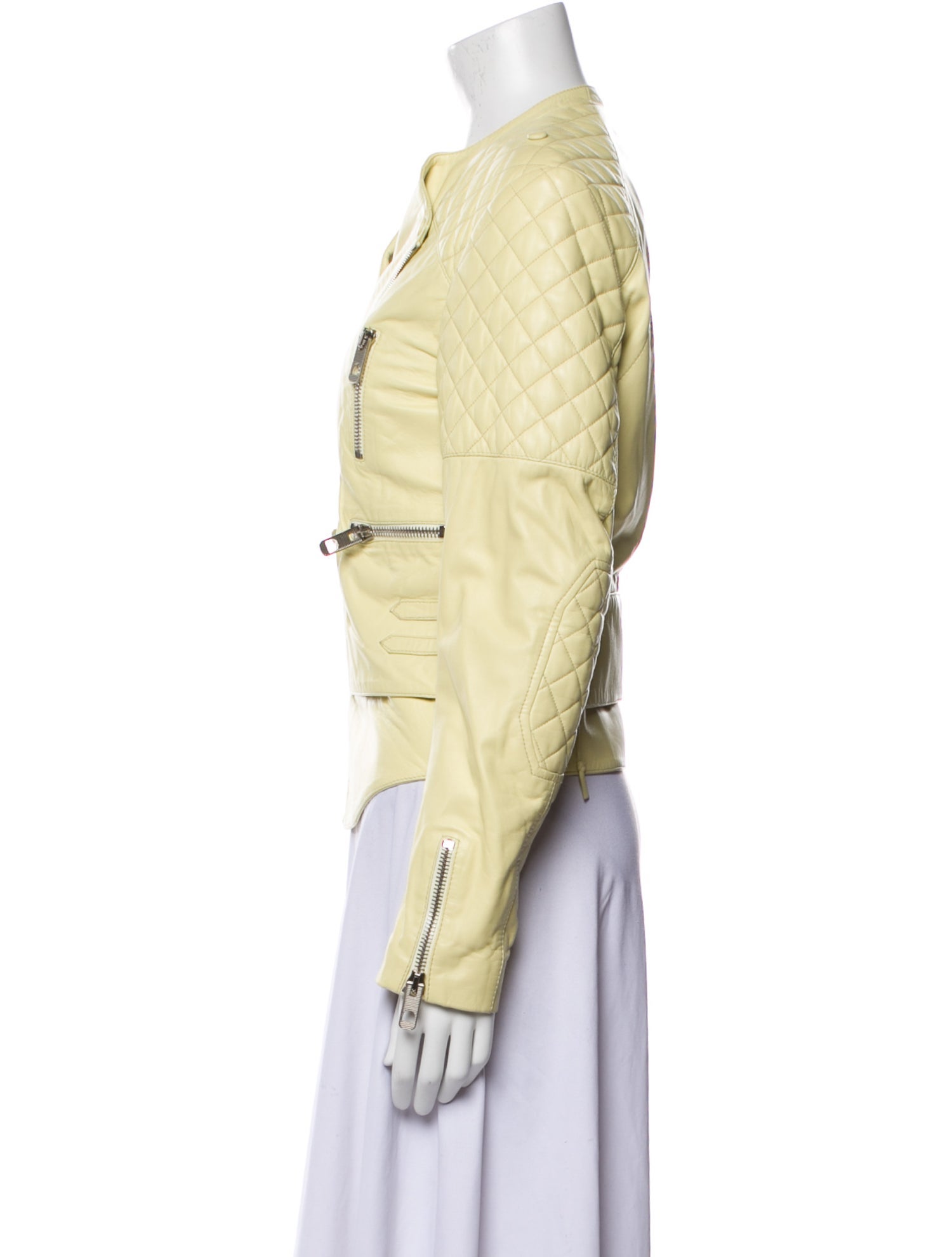 Balenciaga 2012 Leather Blazer