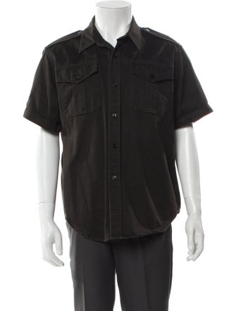 Balenciaga 2018 Utility Denim Shirt