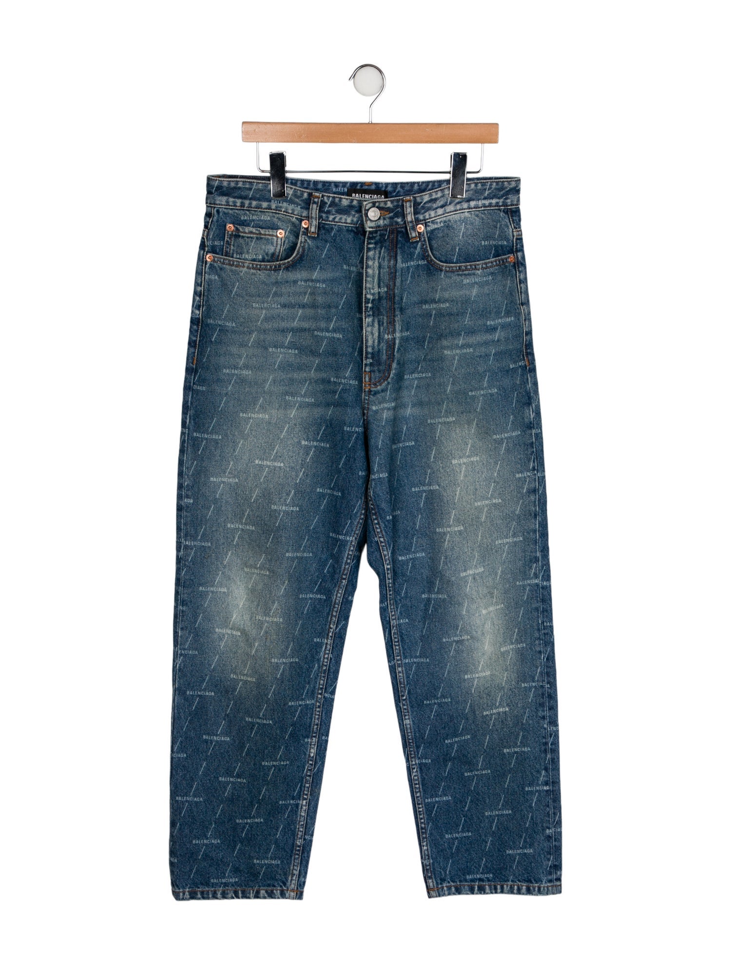 Balenciaga 2020 Straight-Leg Jeans