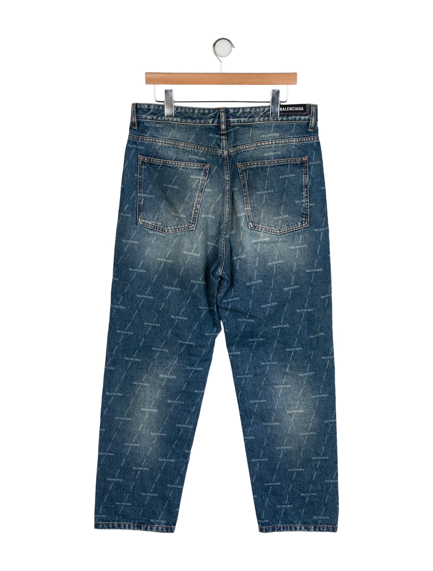 Balenciaga 2020 Straight-Leg Jeans