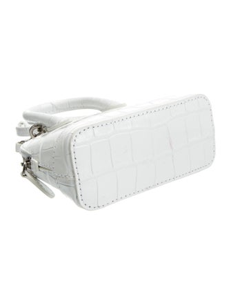 Balenciaga Embossed Leather Shoulder Bag