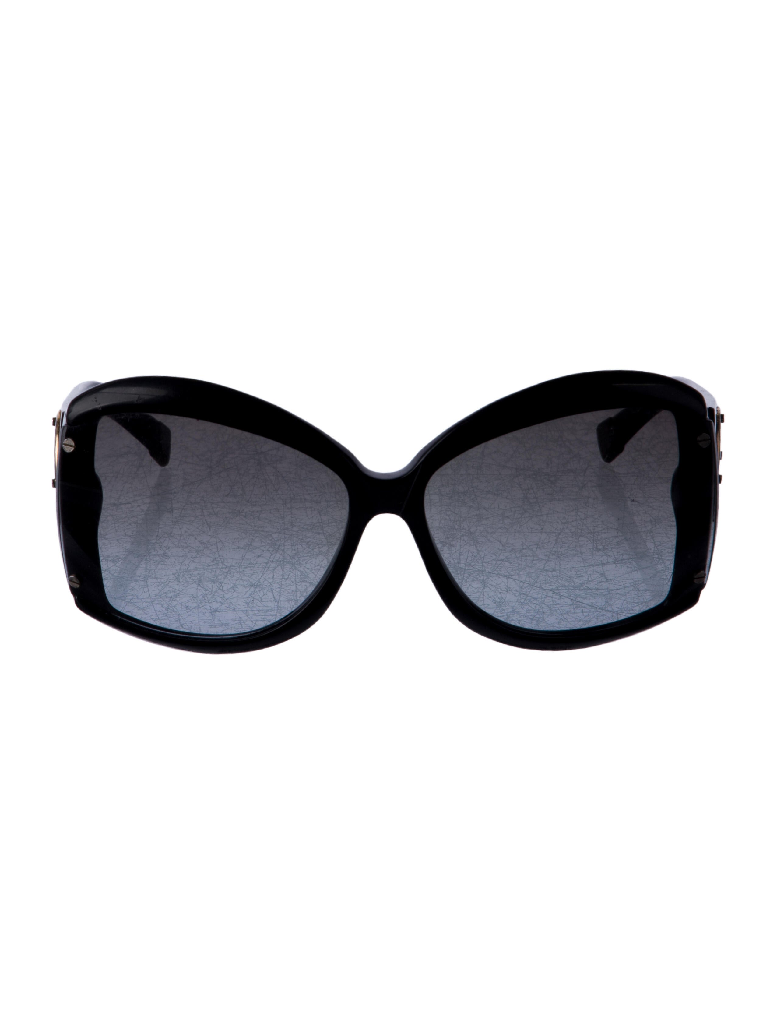 Balenciaga Oversize Tinted Sunglasses