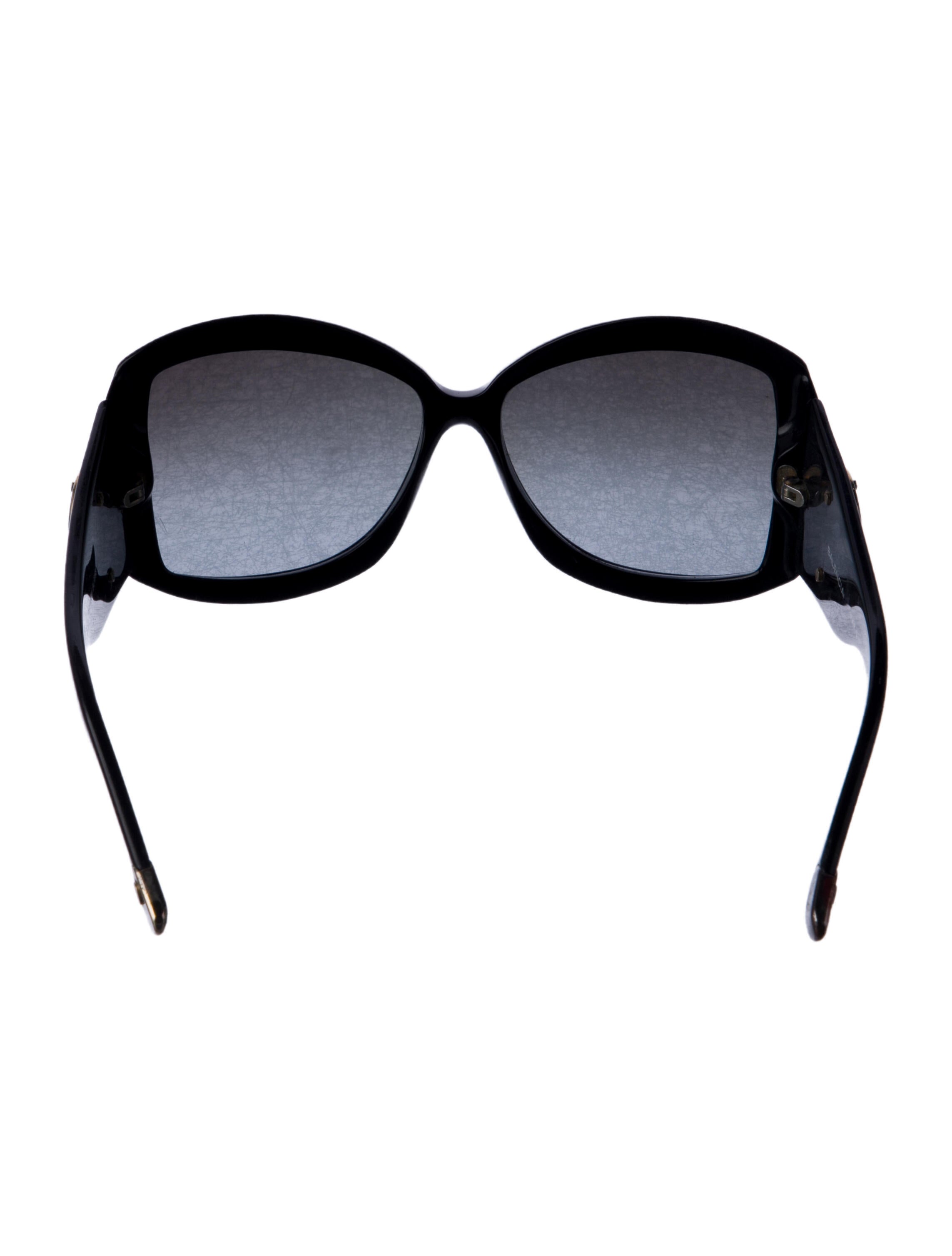 Balenciaga Oversize Tinted Sunglasses