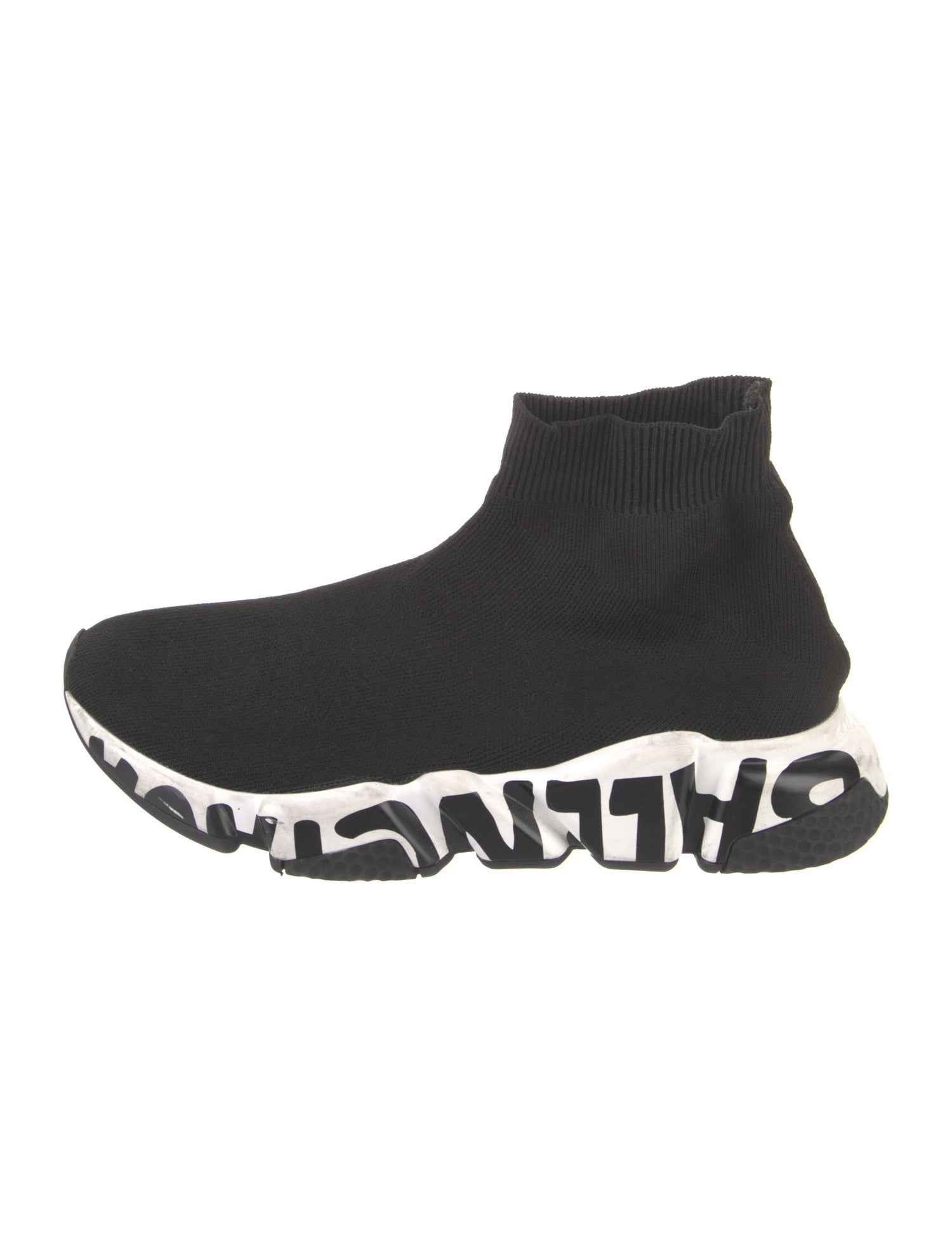 Balenciaga Speed Trainer 'Graffiti' Sock Sneakers