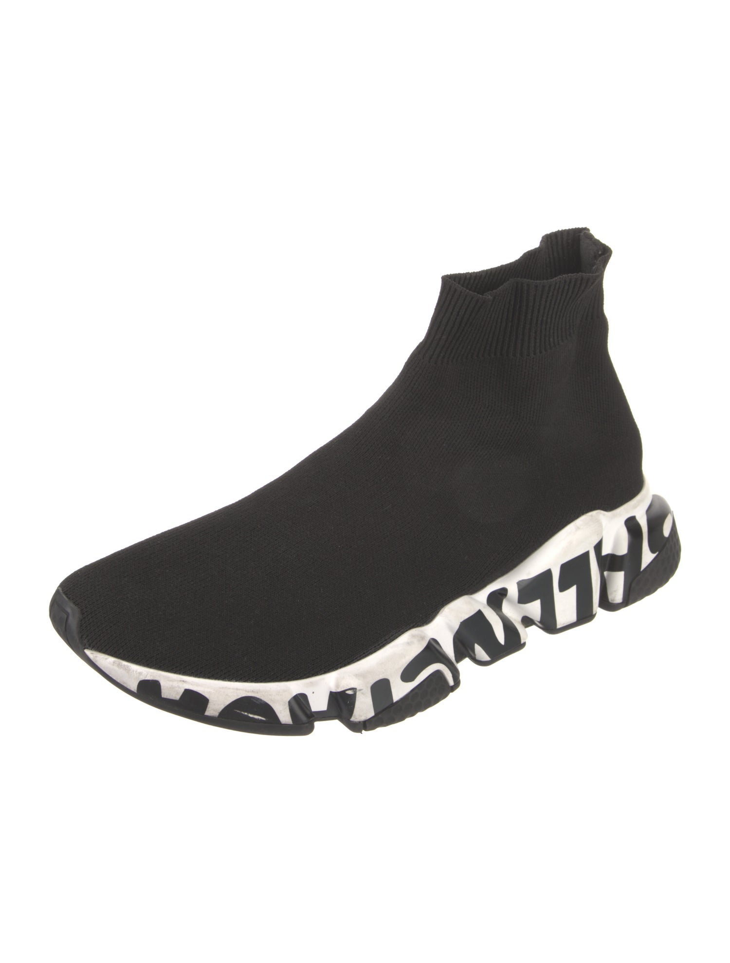 Balenciaga Speed Trainer 'Graffiti' Sock Sneakers