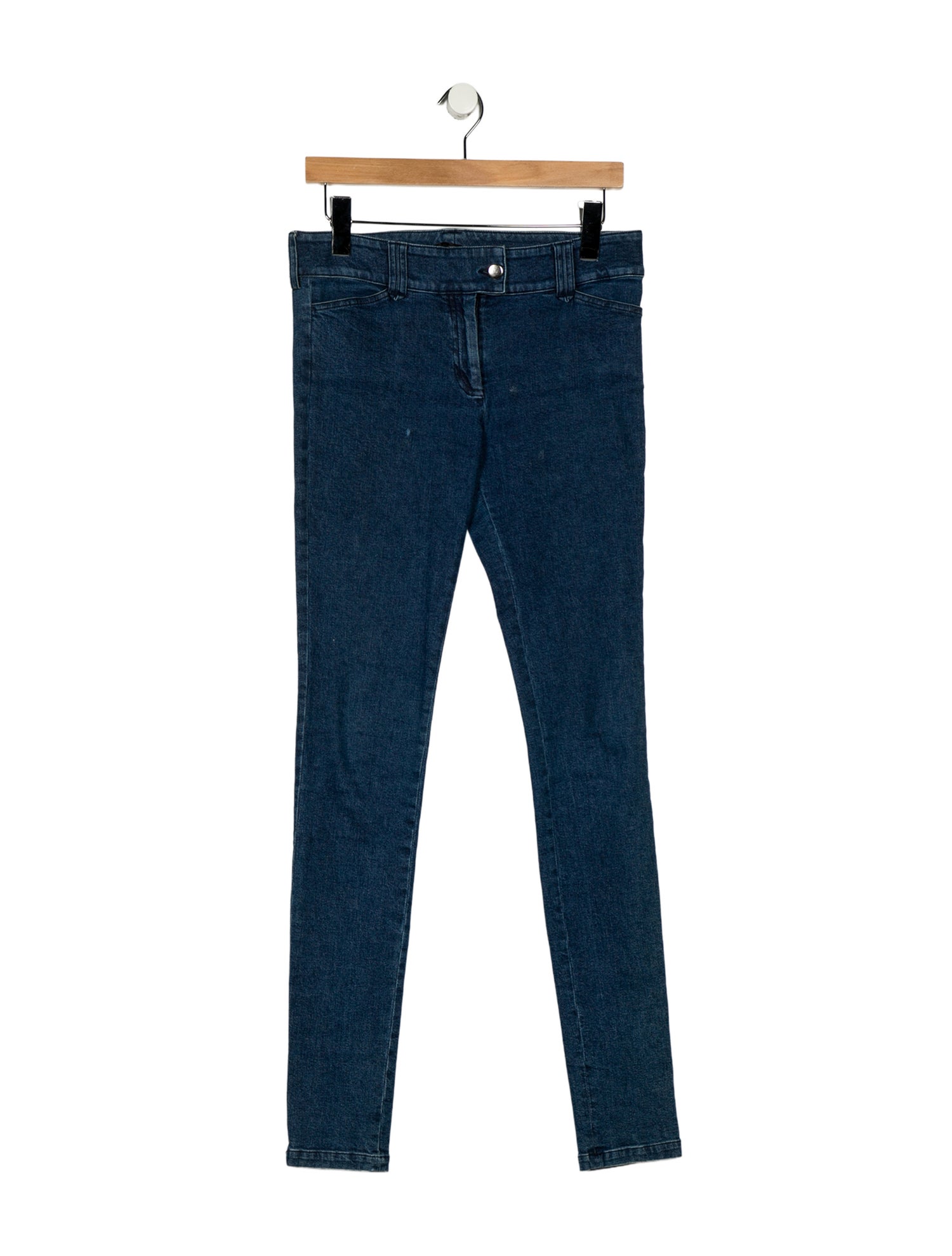 Balenciaga Mid-Rise Skinny Leg Jeans