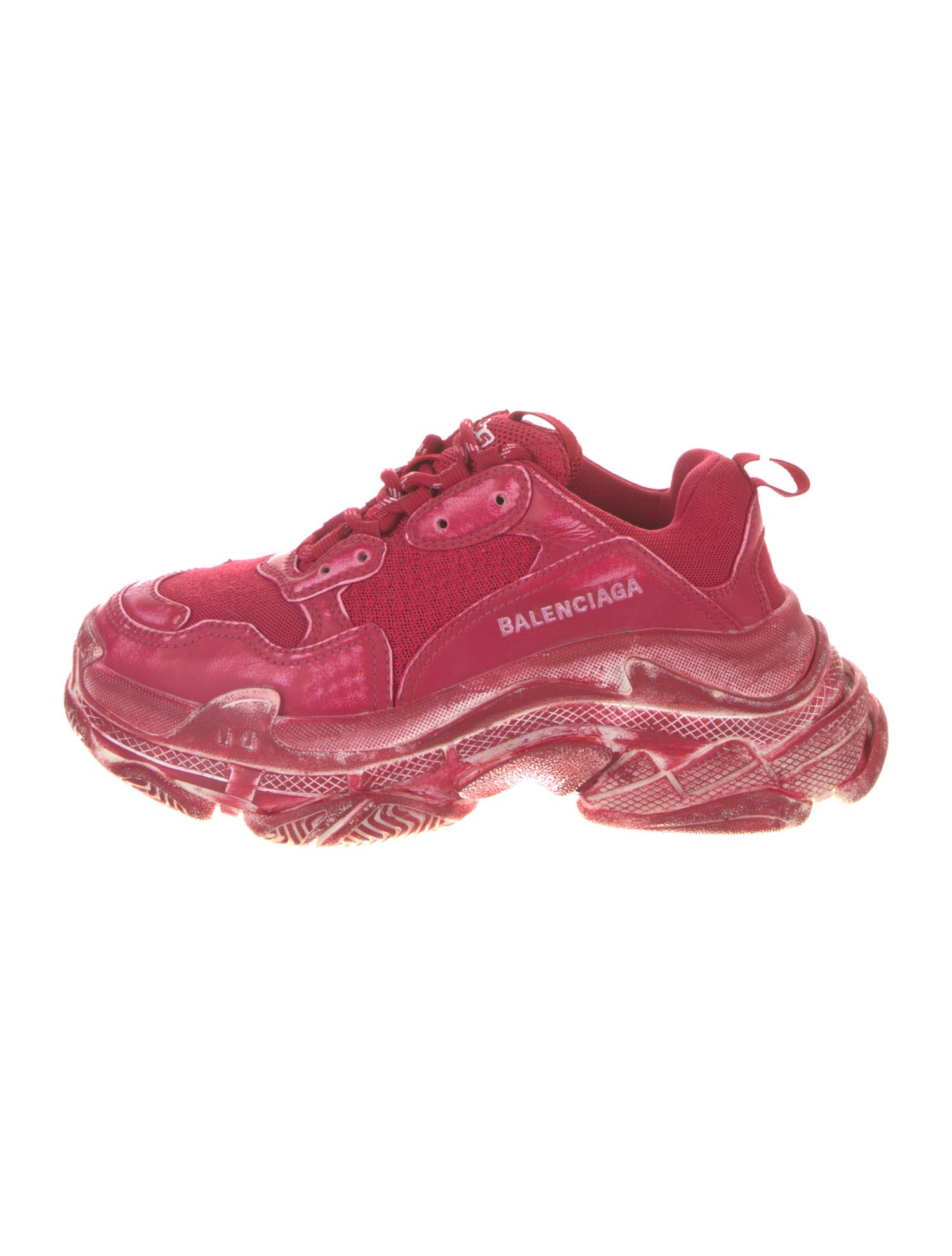 Balenciaga Triple S 'Faded' Chunky Sneakers