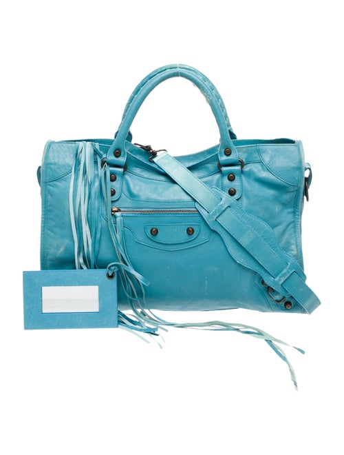 Balenciaga Leather Motocross Classic City