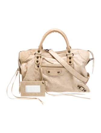 Balenciaga Leather Motocross Classic City