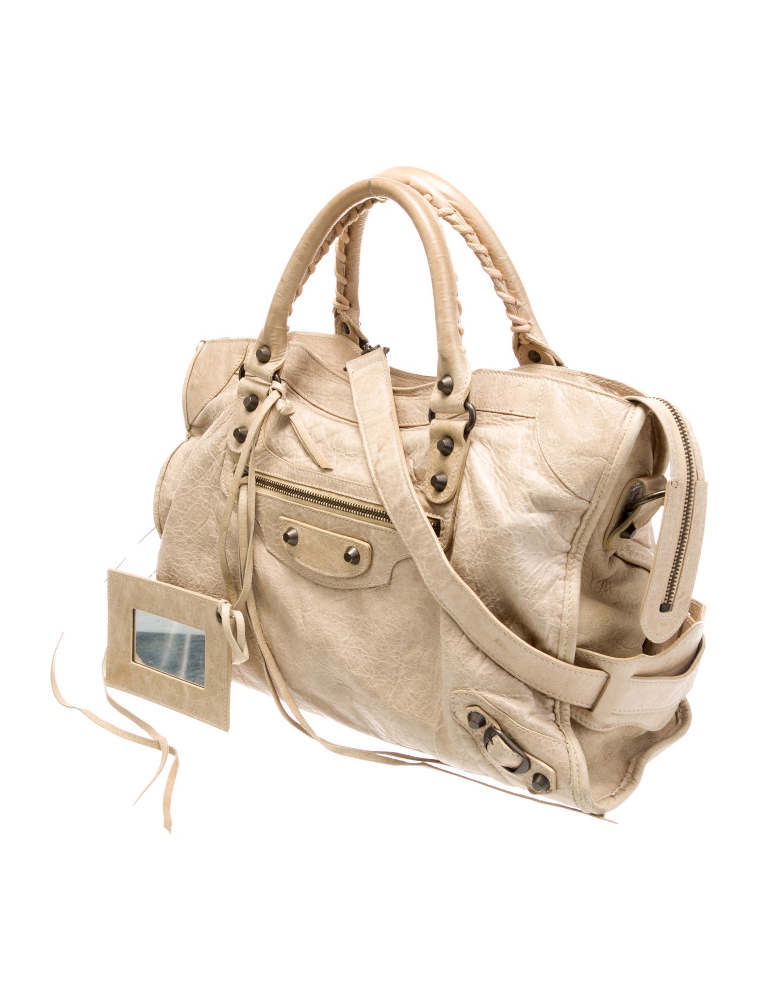 Balenciaga Leather Motocross Classic City