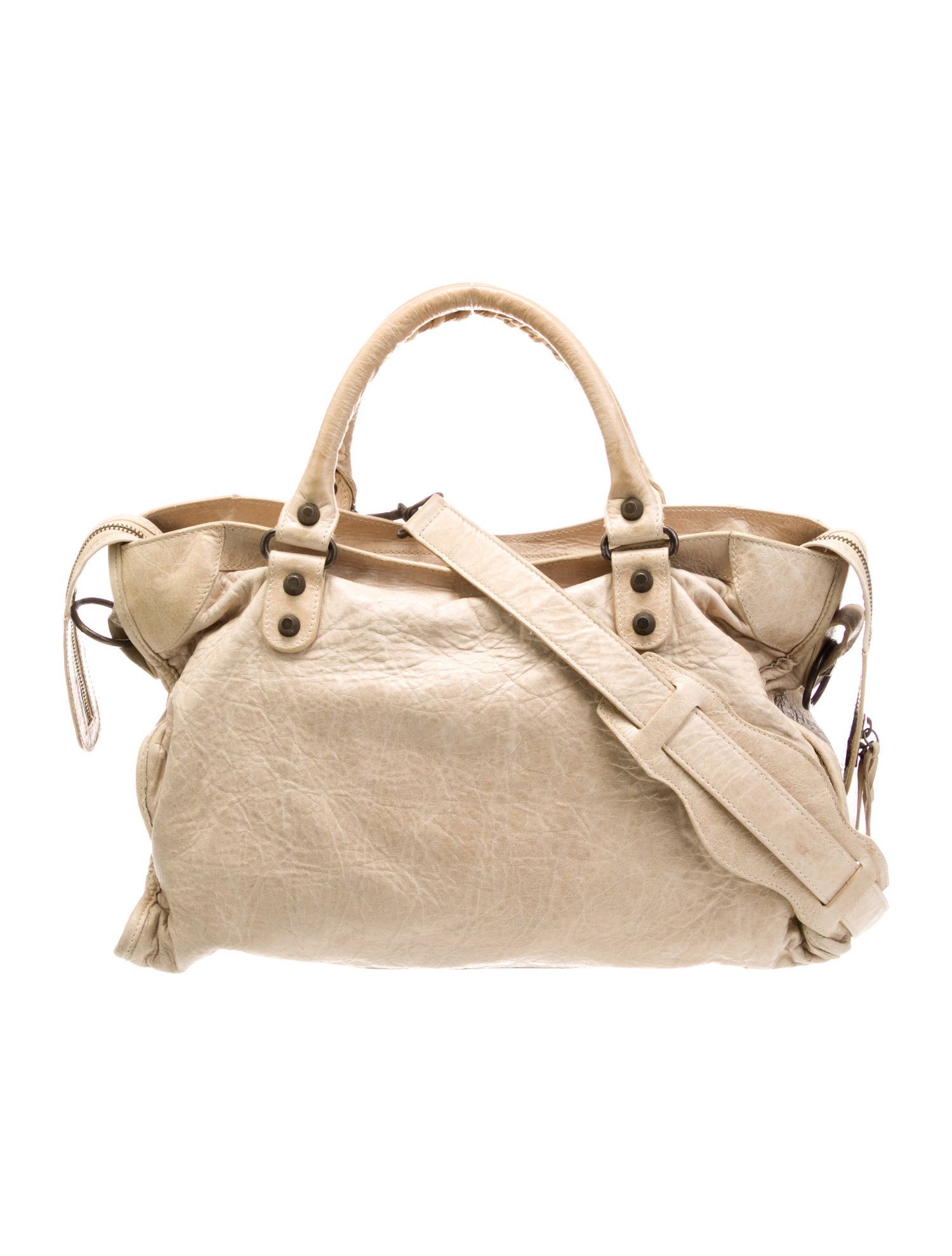 Balenciaga Leather Motocross Classic City