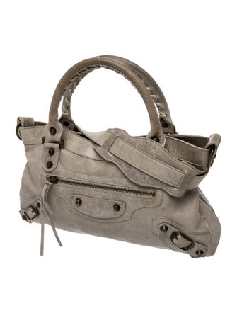 Balenciaga Leather Motocross Classic First