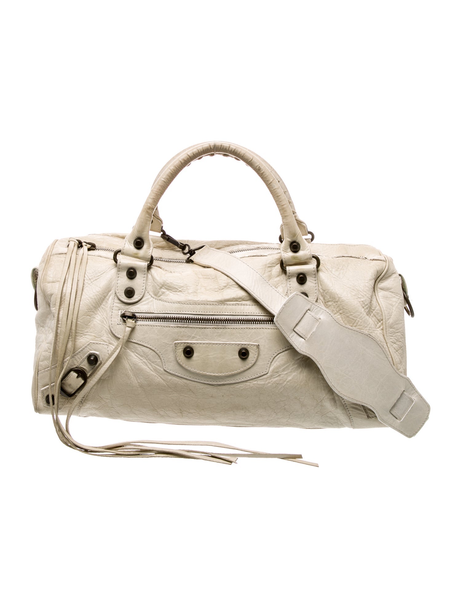 Balenciaga Leather Top Handle Bag