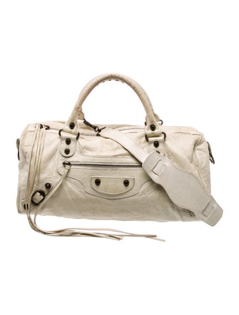 Balenciaga Leather Top Handle Bag