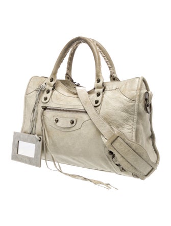 Balenciaga Leather Motocross Classic City