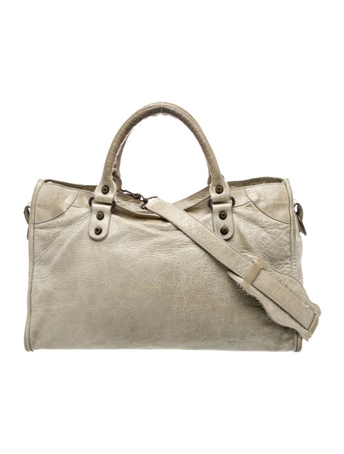 Balenciaga Leather Motocross Classic City