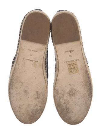 Balenciaga Canvas Printed Espadrilles