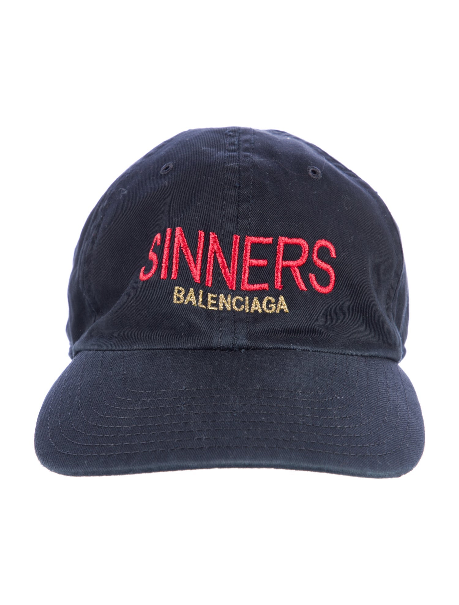 Balenciaga Embroidered Baseball Cap
