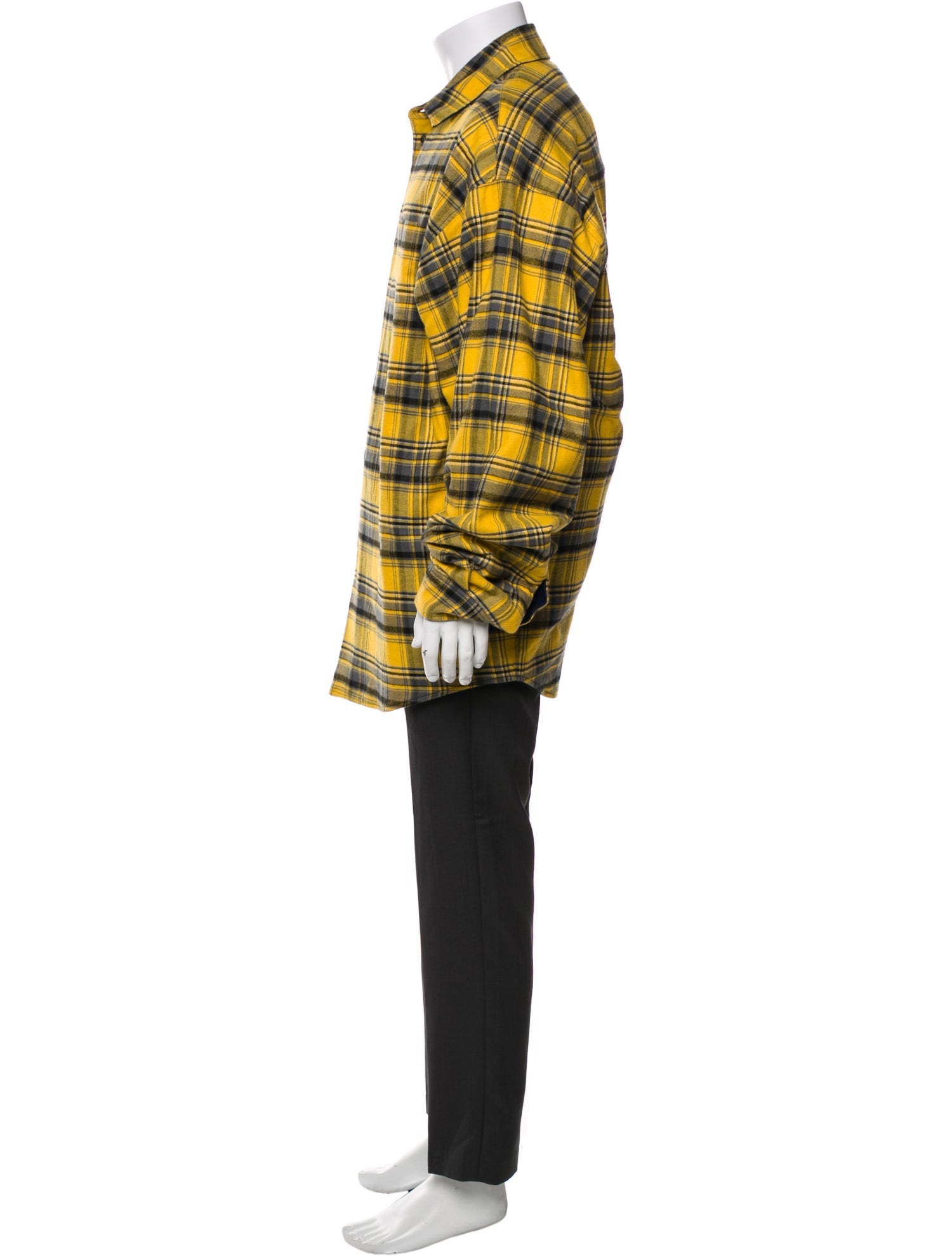 Balenciaga 2022 Plaid Print Jacket