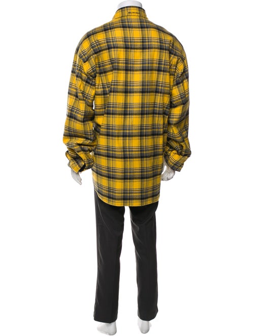 Balenciaga 2022 Plaid Print Jacket