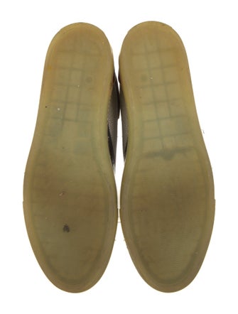 Balenciaga Leather Colorblock Pattern Sneakers