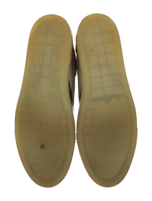 Balenciaga Leather Colorblock Pattern Sneakers