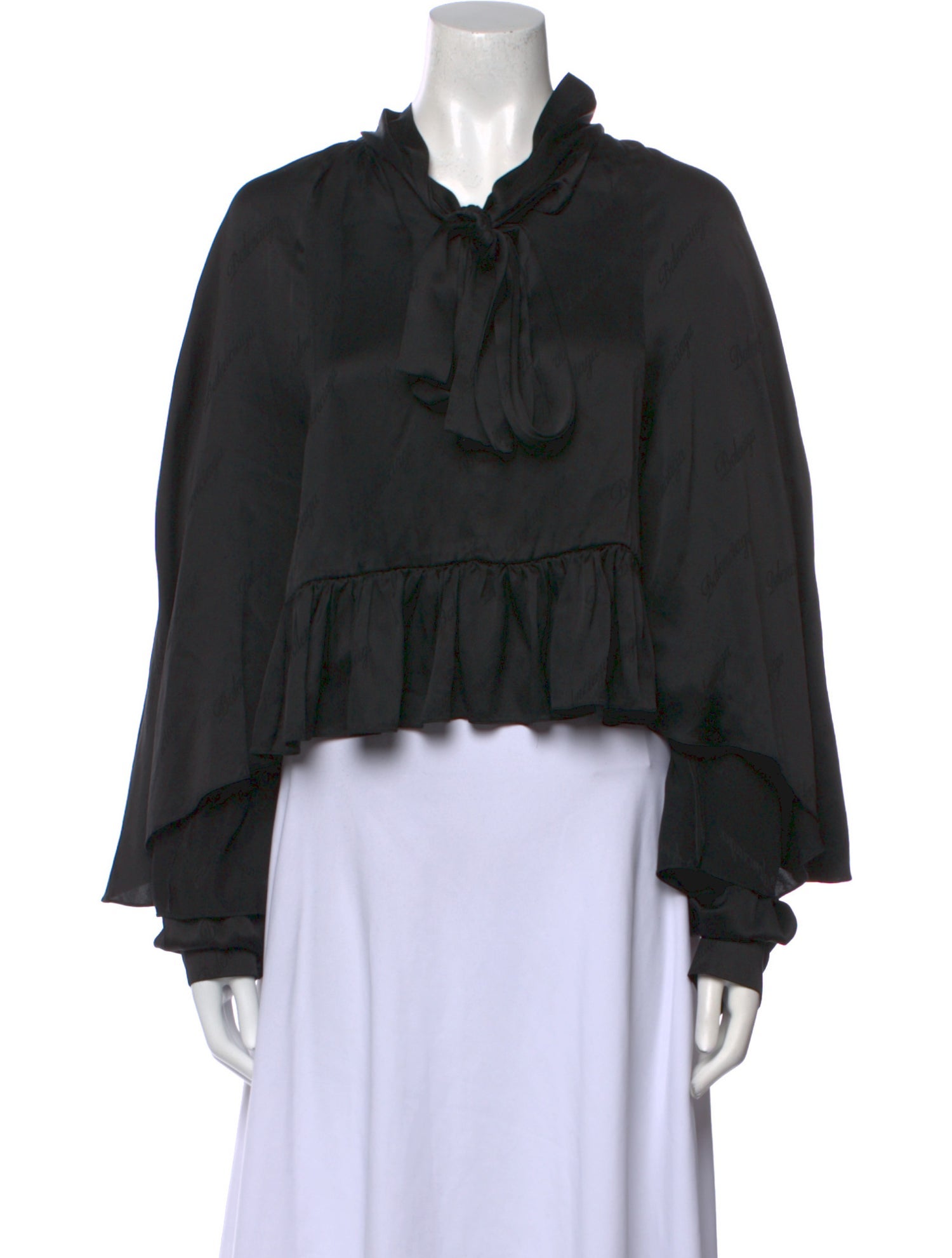 Balenciaga 2020 Silk Blouse