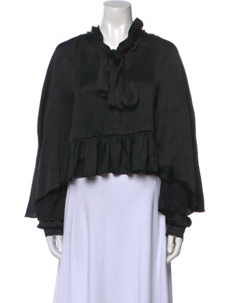 Balenciaga 2020 Silk Blouse