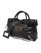 Balenciaga Leather Motocross City Metallic Edge