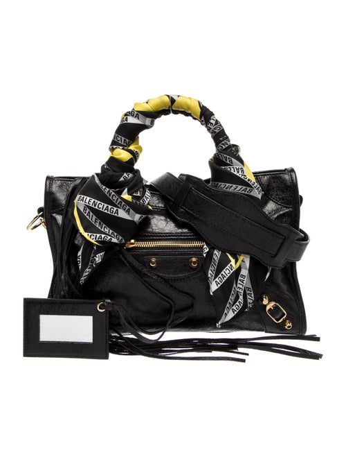 Balenciaga Leather Motocross Classic City