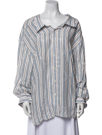 Balenciaga 2016 Striped Tunic