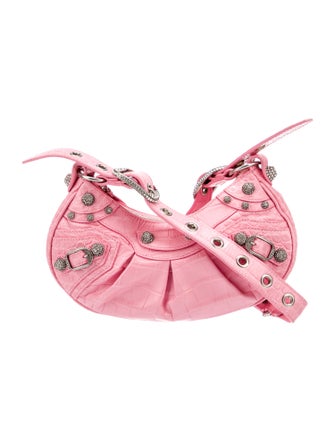 Balenciaga Embossed Leather Le Cagole XS 2022