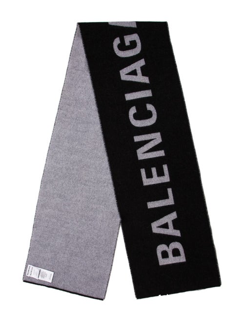 Balenciaga Wool Printed Shawl