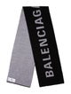 Balenciaga Wool Printed Shawl