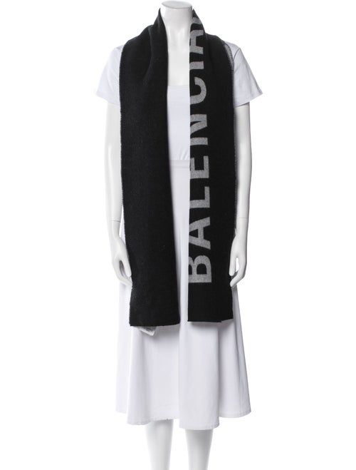 Balenciaga Wool Printed Shawl