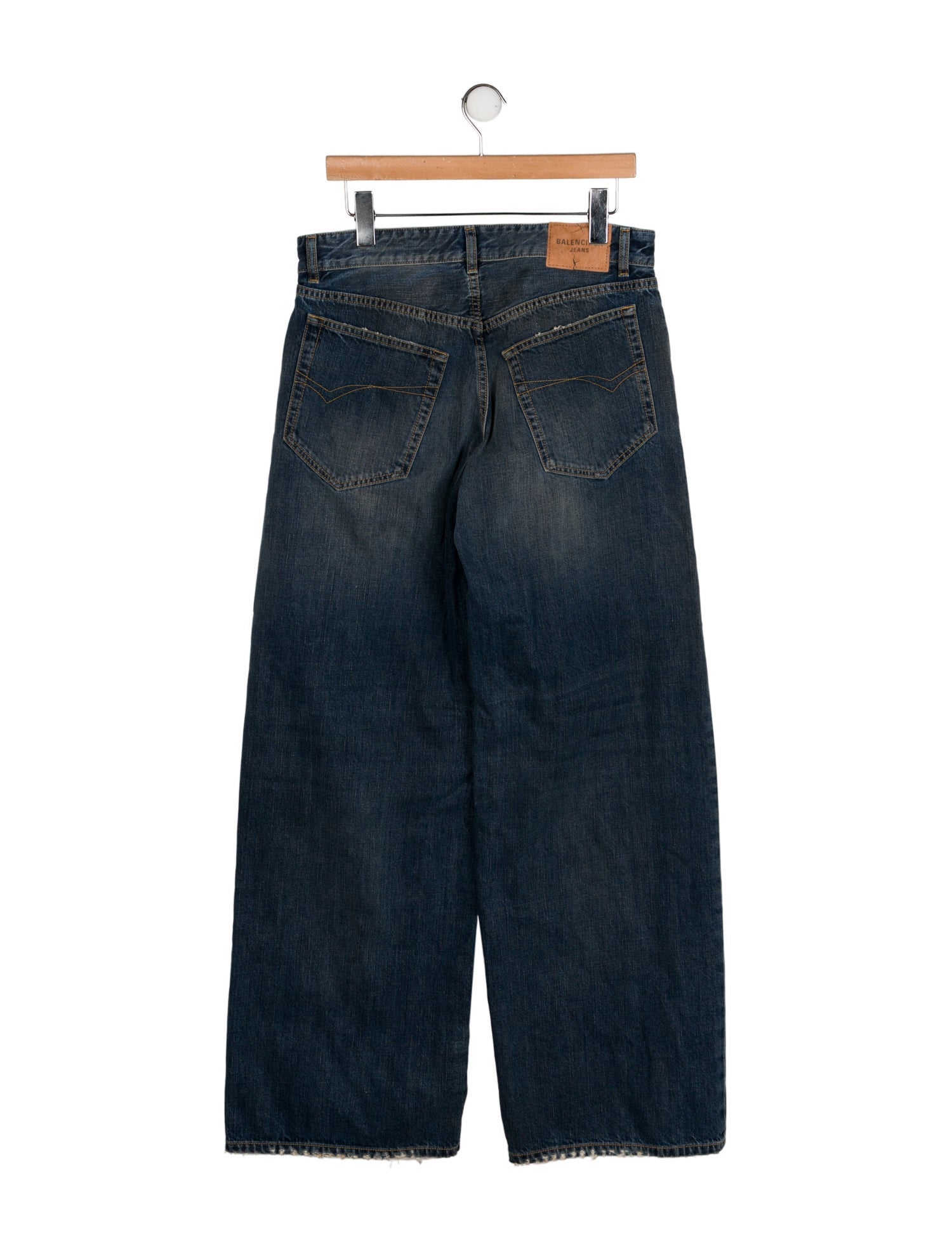 Balenciaga 2025 Wide Leg Jeans