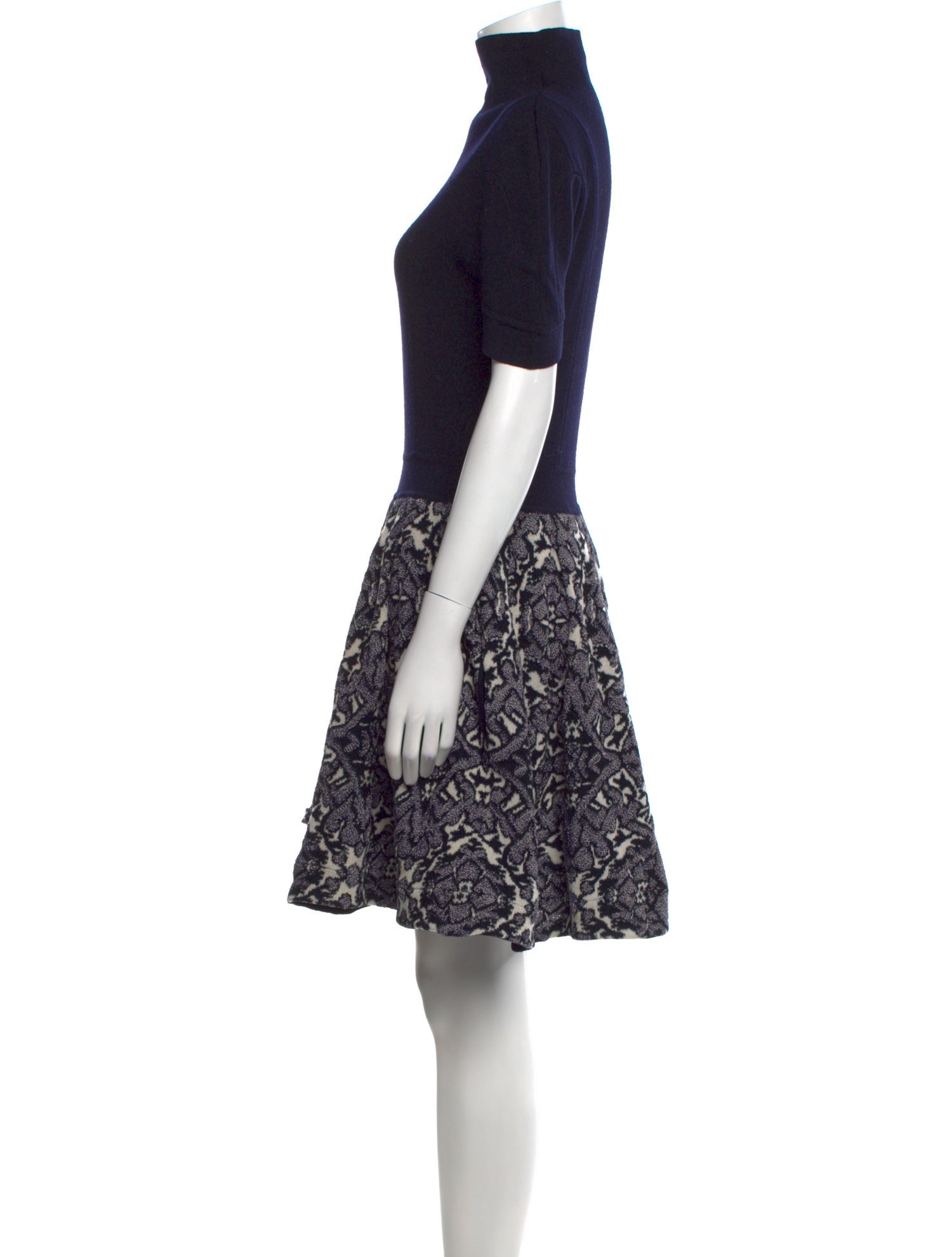 Balenciaga Printed Mini Dress